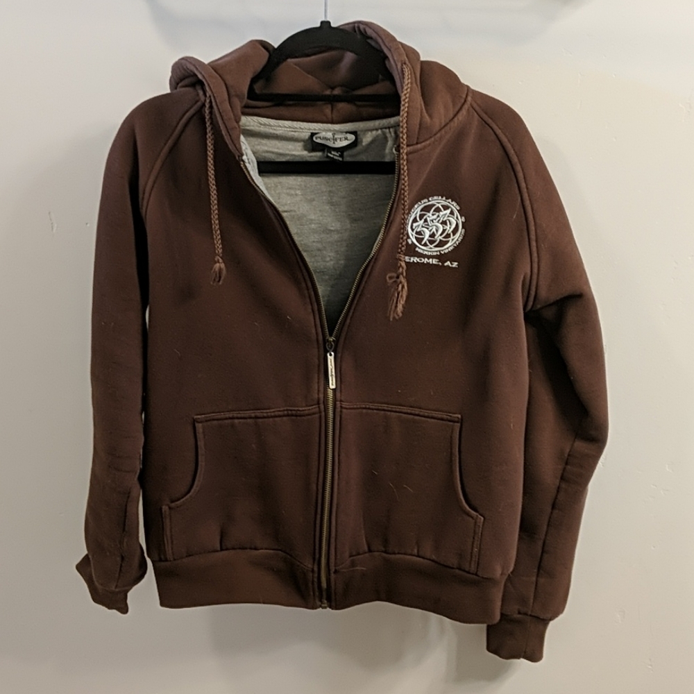 Winery Logo zippered Hoodie